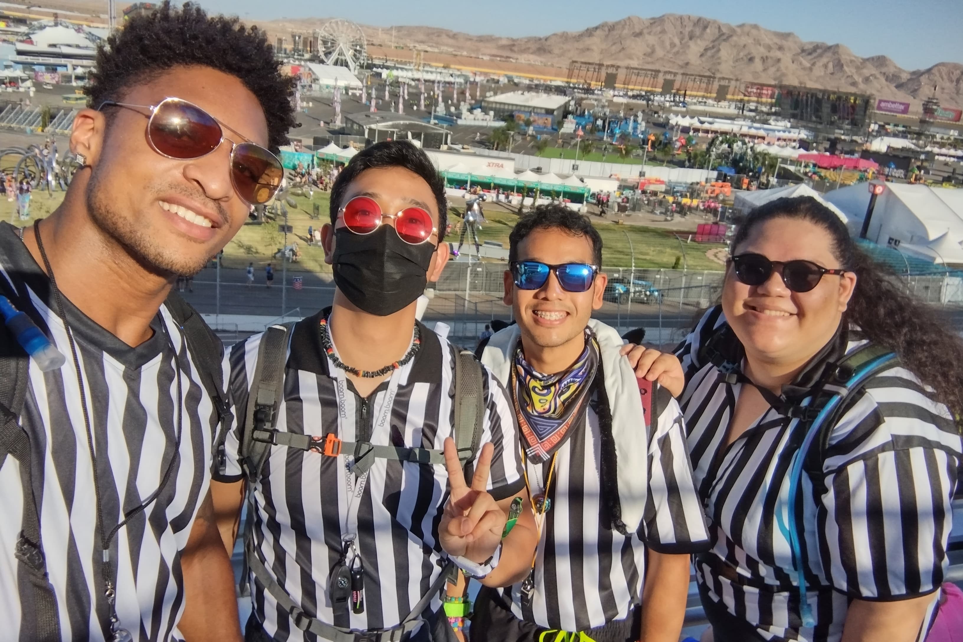 referee costumes from edc las vegas