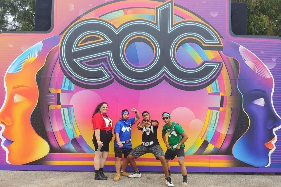 edc orlando 2019 power rangers