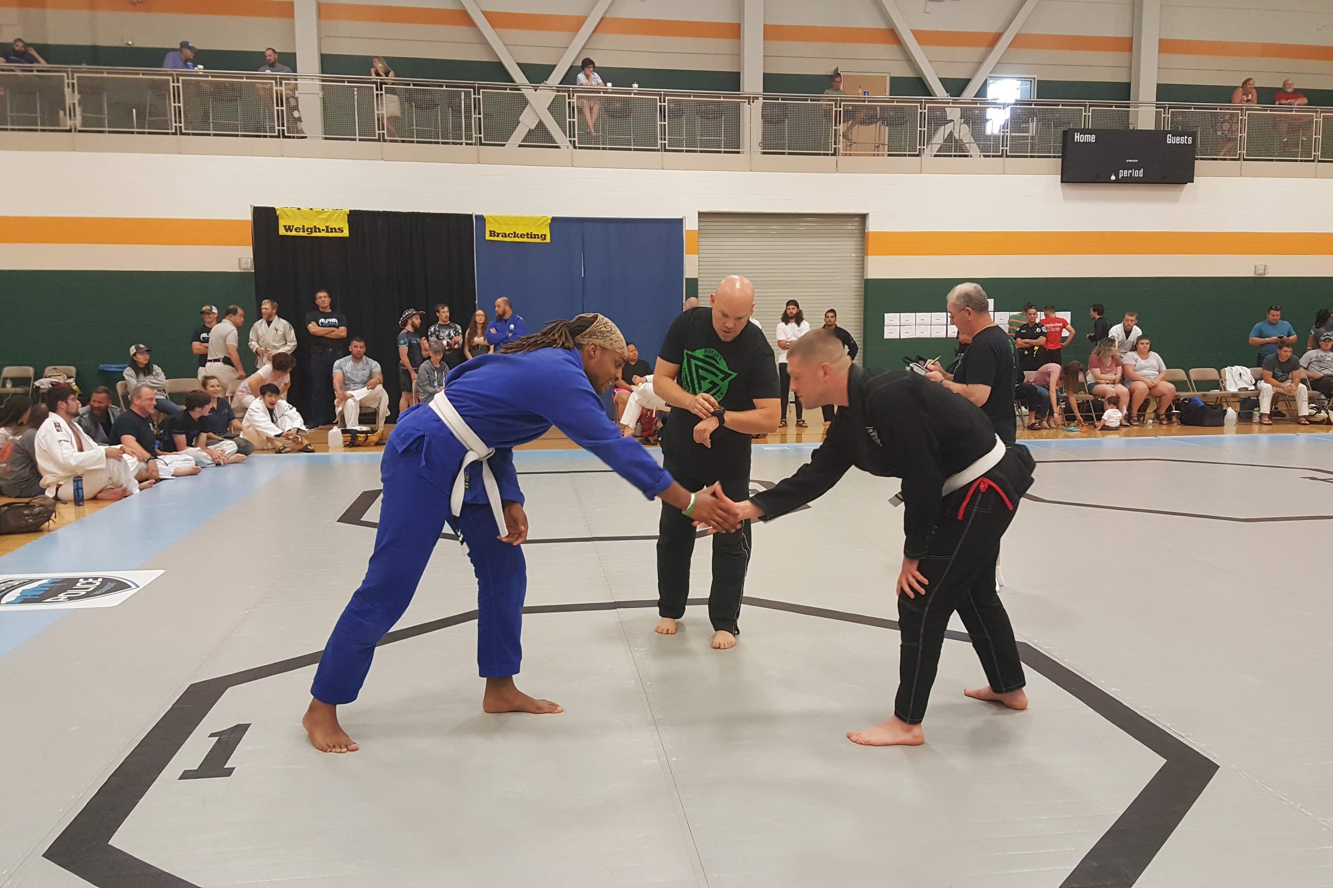 jiu jitsu tournament handshake