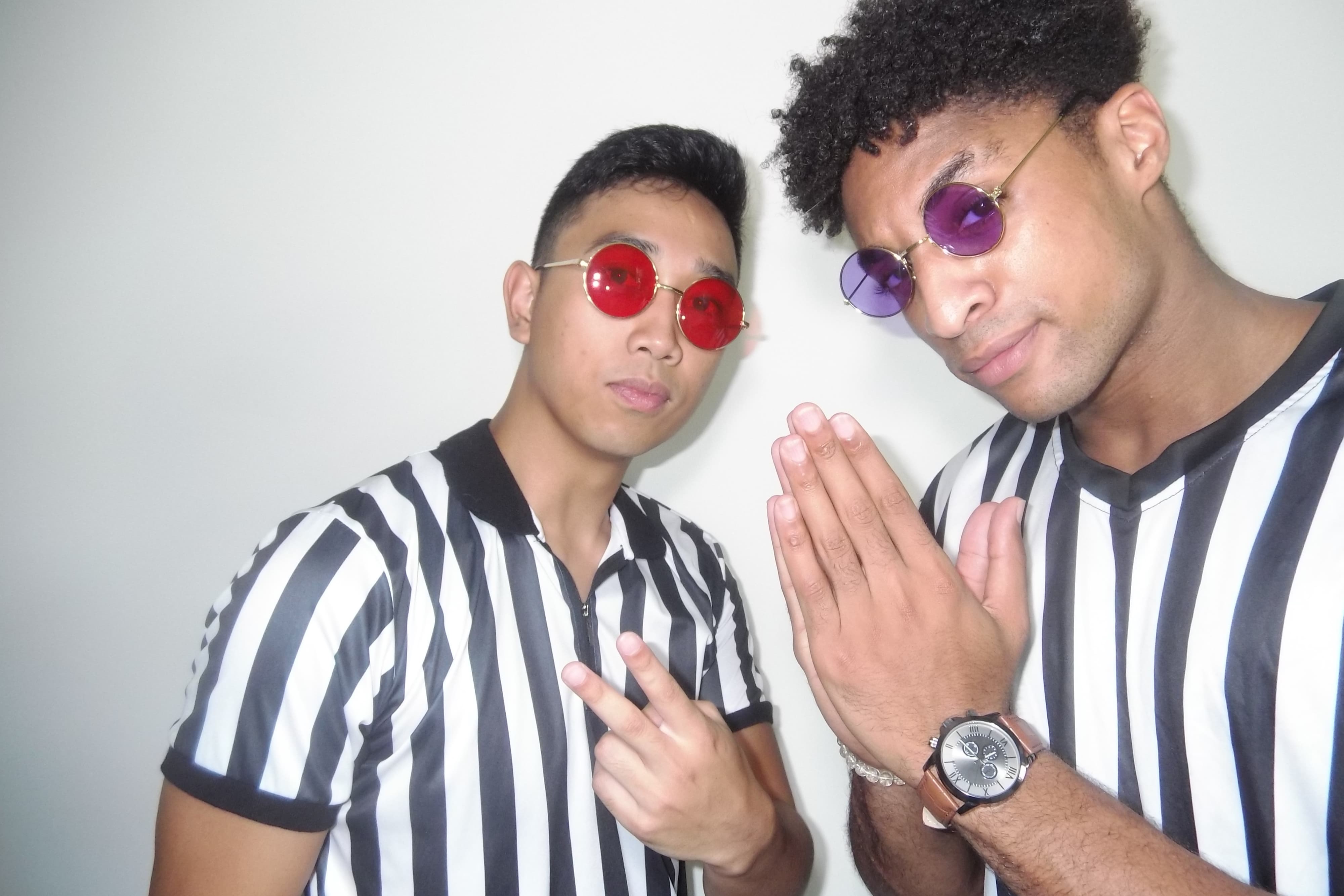 referee costumes cool pose