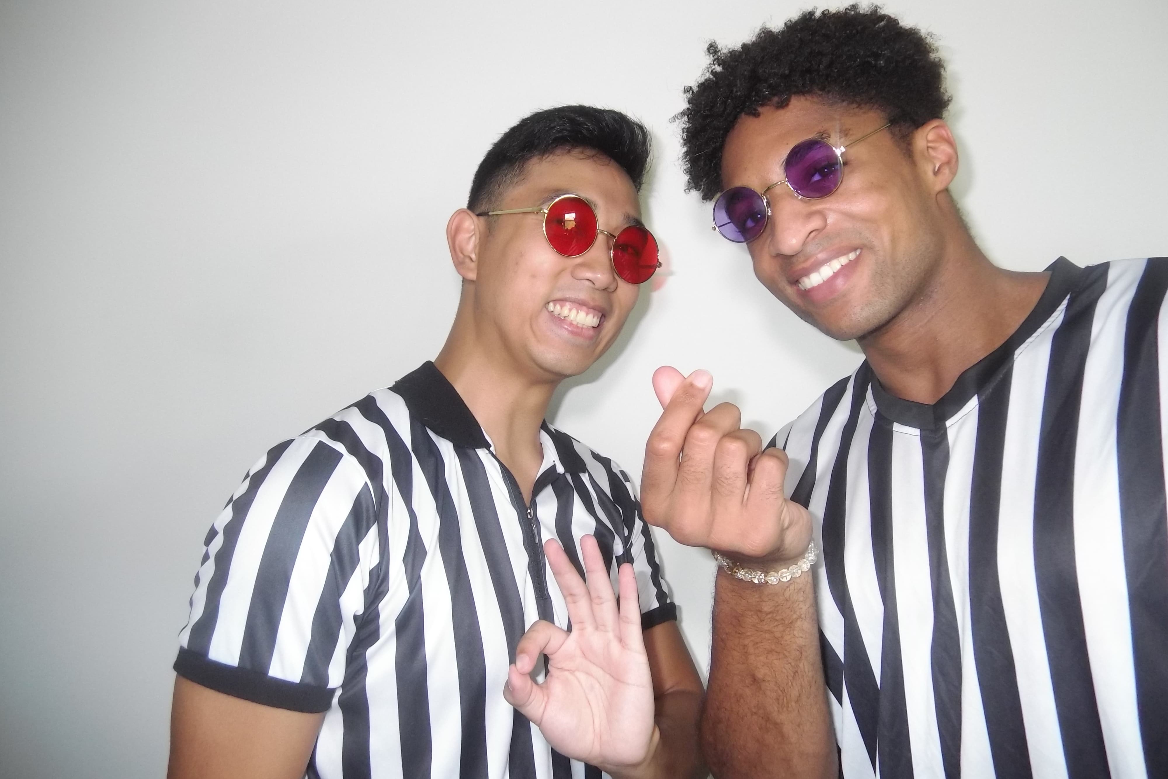 referee costumes nice pose